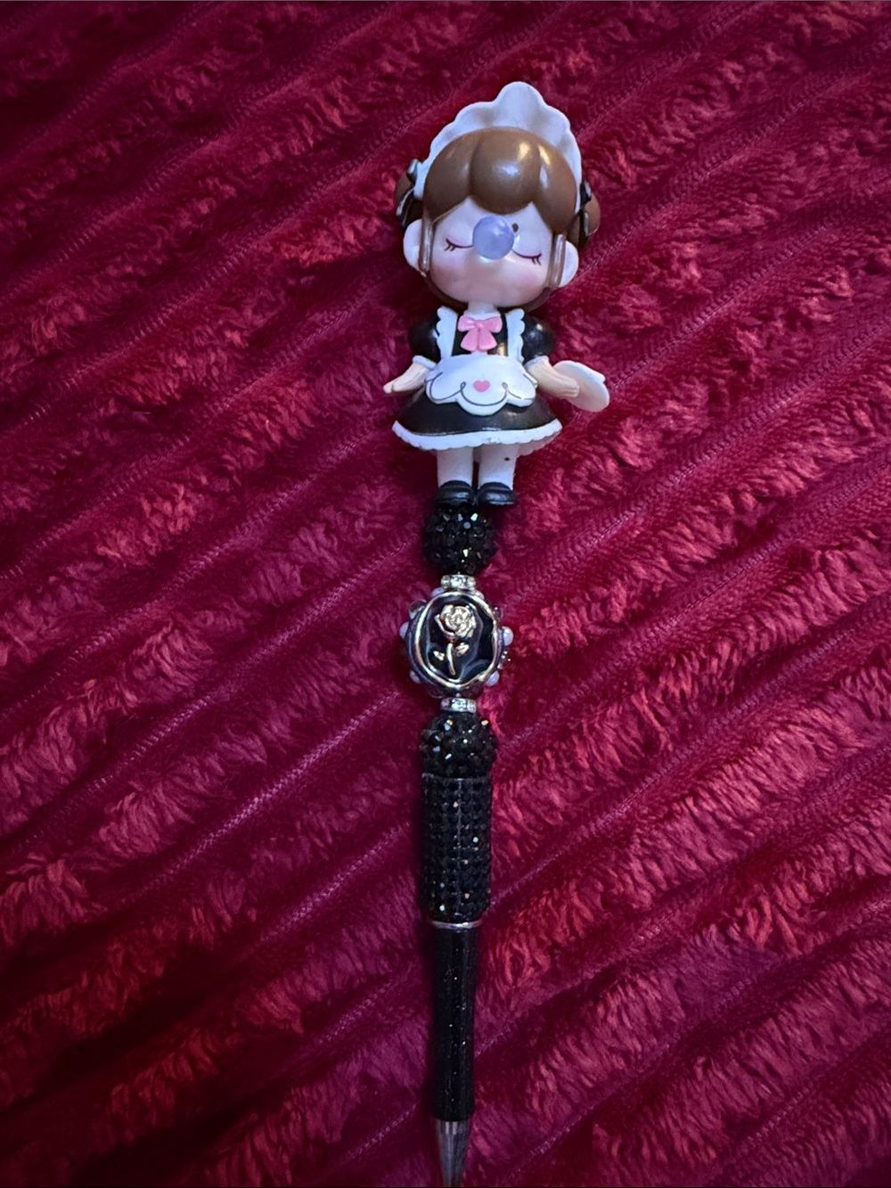 Nanci Inspired Doll Beaded Pen - Kids Accessories